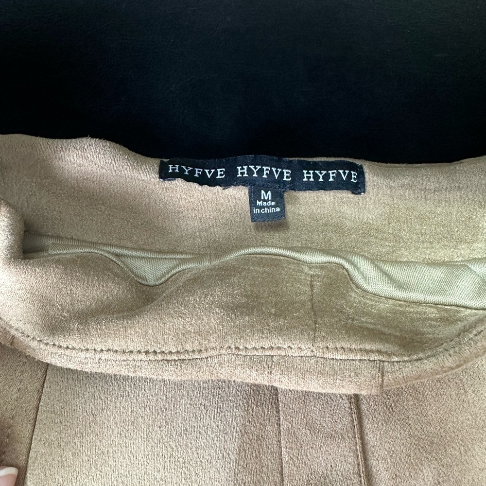 HYFVE Camel Skirt with Button Detail - Picture 5 of 5